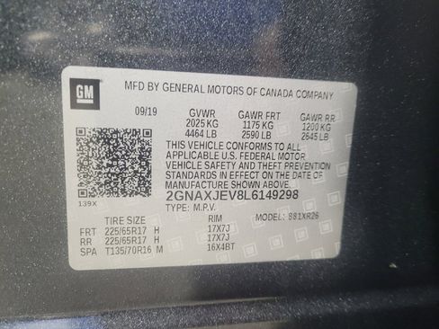 Used 2020 Chevrolet Equinox LT w/ Driver Convenience Package FWD image 33