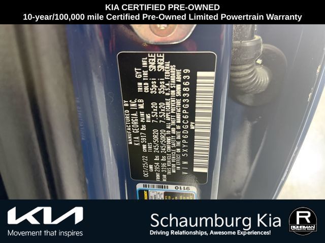 Certified 2023 Kia Telluride S w/ S Sunroof Package AWD/4WD image 36