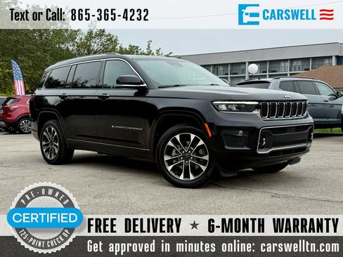 Used 2021 Jeep Grand Cherokee L Overland w/ Luxury Tech Group IV AWD/4WD image 1