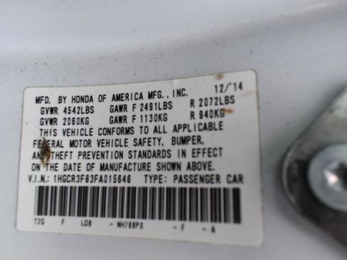Used 2015 Honda Accord EX-L image 48