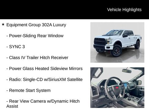 Used 2016 Ford F150 XLT w/ Equipment Group 302A Luxury AWD/4WD image 5