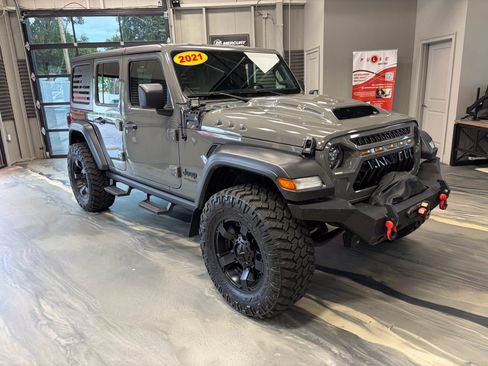 Used 2021 Jeep Wrangler Unlimited Sport AWD/4WD image 1
