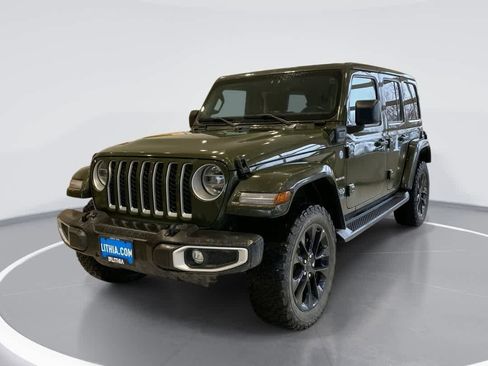 Used 2021 Jeep Wrangler Sahara w/ Cold Weather Group image 1