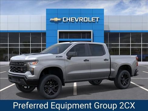 New 2026 Chevrolet Silverado 1500 Custom Trail Boss w/ Dark Appearance Package AWD/4WD image 2
