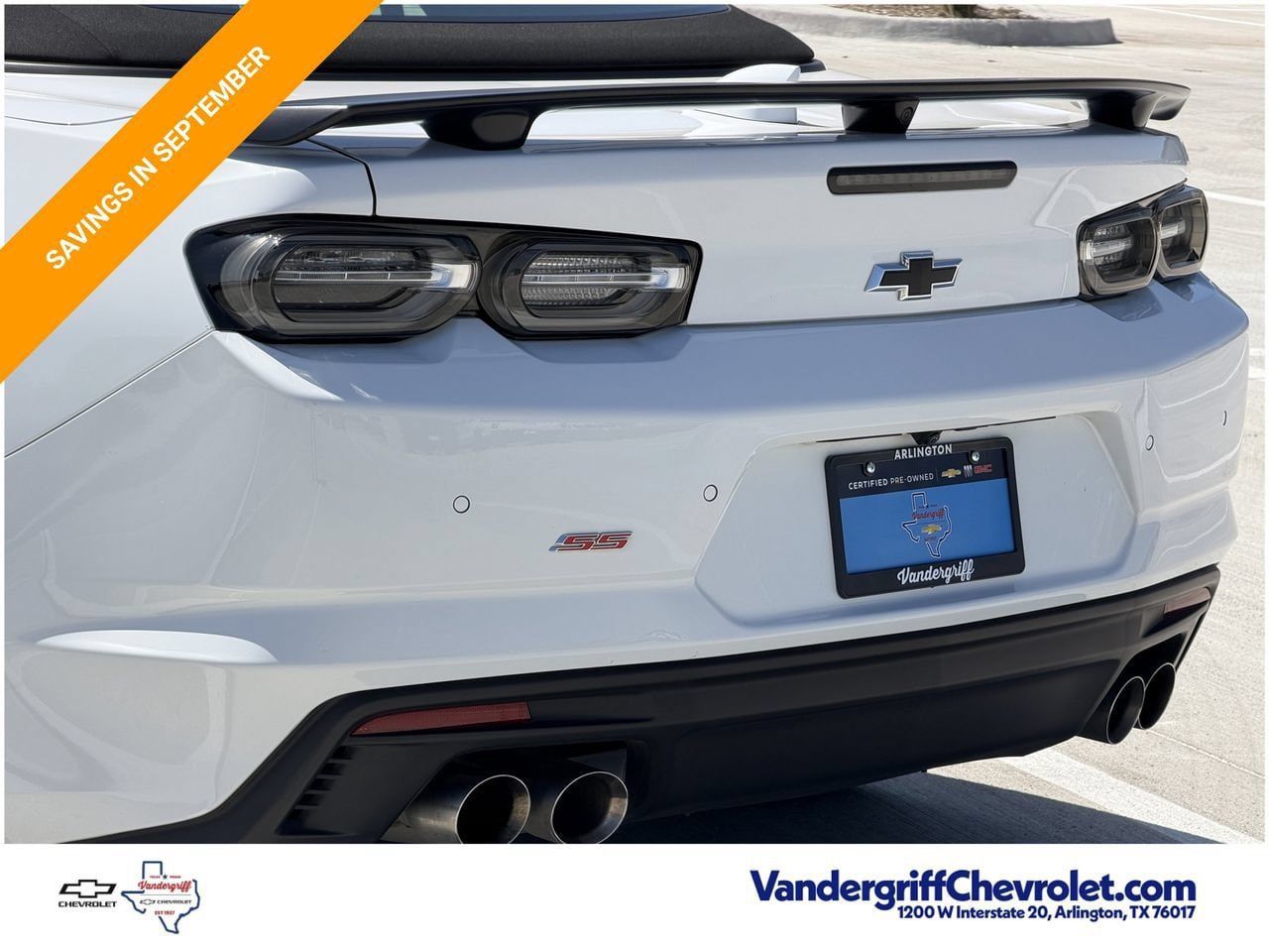 Certified 2023 Chevrolet Camaro SS RWD image 6