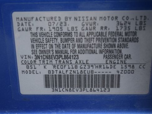 Used 2023 Nissan Versa SV image 26