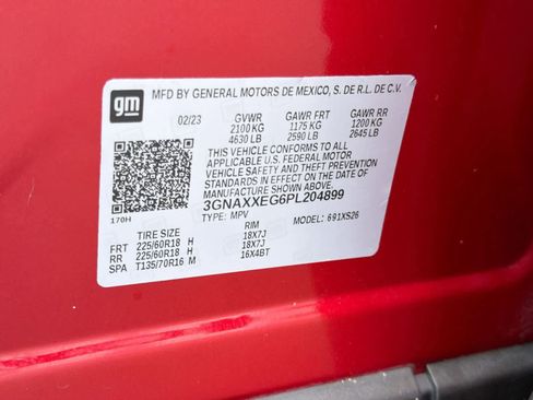 Used 2023 Chevrolet Equinox Premier w/ LPO, Floor Liner Package image 36
