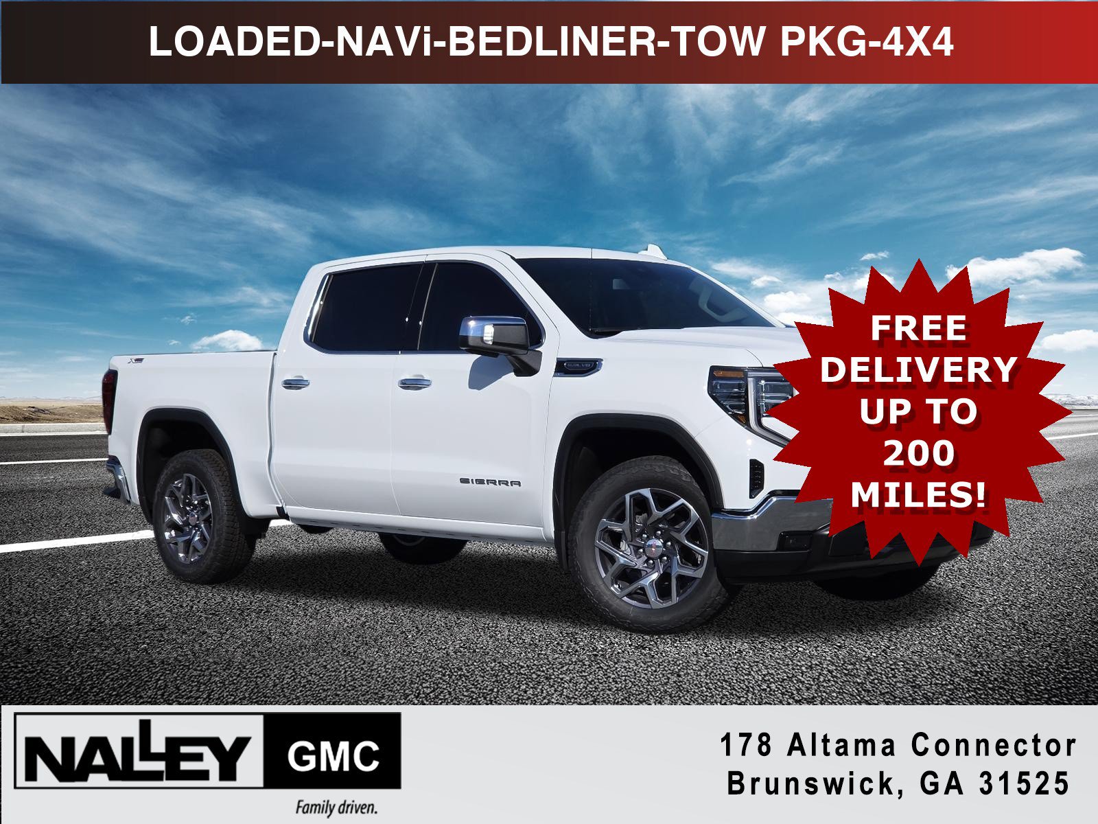 New 2026 GMC Sierra 1500 SLT AWD/4WD 360° Tour