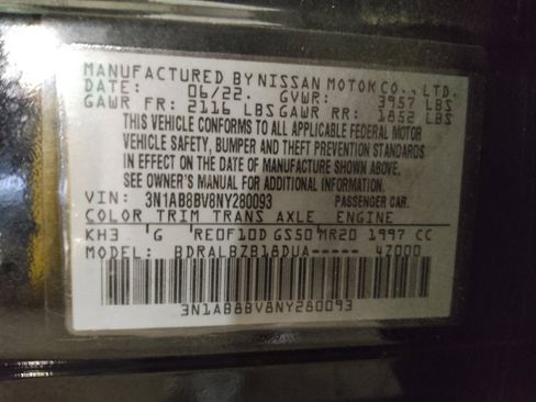 Used 2022 Nissan Sentra S w/ Electronics Package FWD image 33