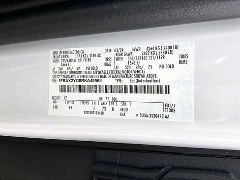 Certified 2024 Ford Transit 350 XLT image 34