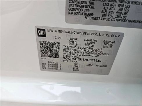 Used 2022 Chevrolet Silverado 1500 Custom RWD image 21