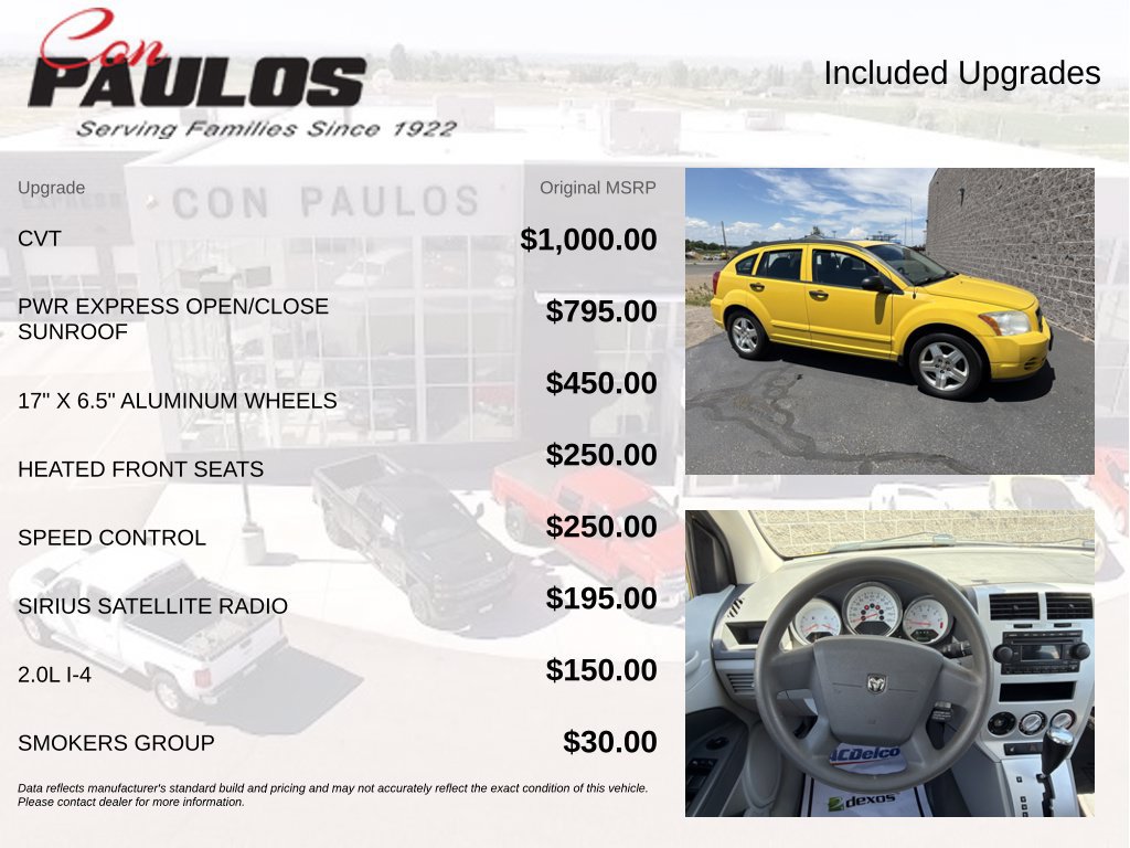 Used 2007 Dodge Caliber SXT FWD image 4