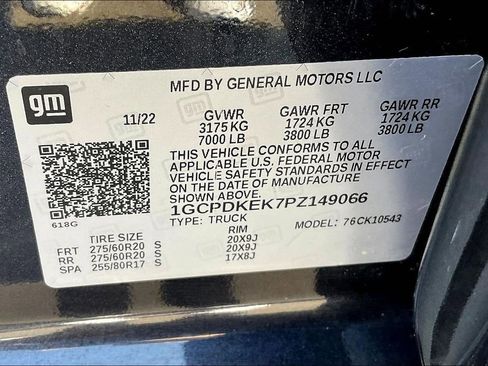 Used 2023 Chevrolet Silverado 1500 LT AWD/4WD image 20