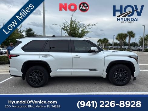Used 2025 Toyota Sequoia Platinum AWD/4WD image 14
