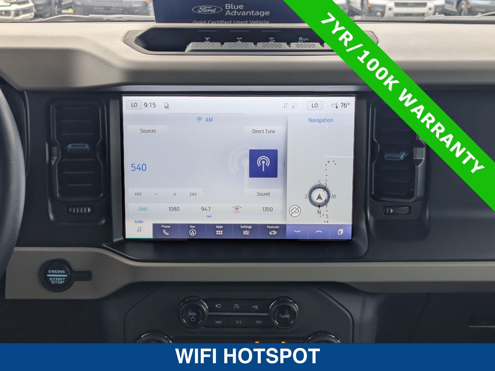 Certified 2022 Ford Bronco Wildtrak AWD/4WD image 18