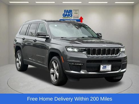 Used 2021 Jeep Grand Cherokee L Limited AWD/4WD image 1