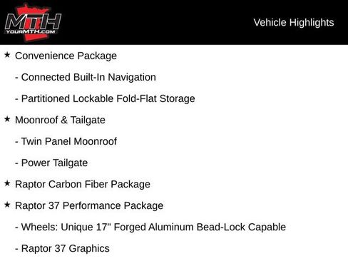 Used 2022 Ford F150 Raptor w/ Raptor 37 Performance Package AWD/4WD image 10