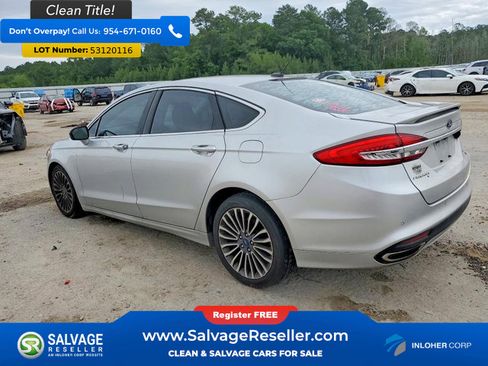 Used 2018 Ford Fusion Titanium AWD/4WD image 3