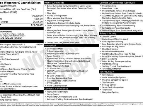 Used 2025 Jeep Wagoneer S Launch Edition image 52