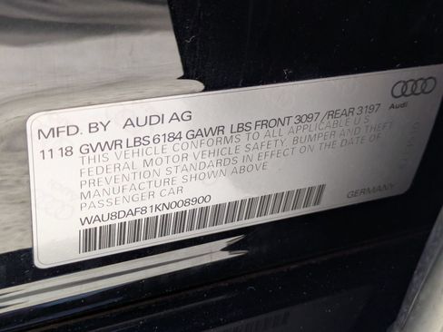 Used 2019 Audi A8 L 3.0T AWD/4WD image 17