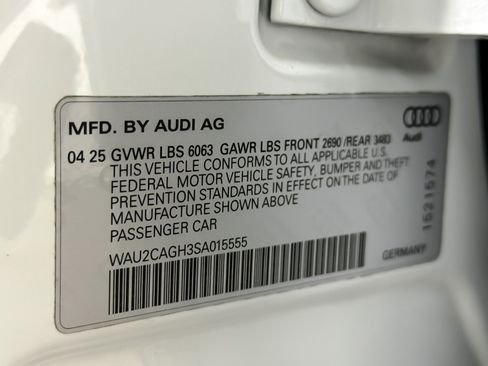 Certified 2025 Audi A6 e-tron Premium Plus w/ Premium Plus RWD image 27