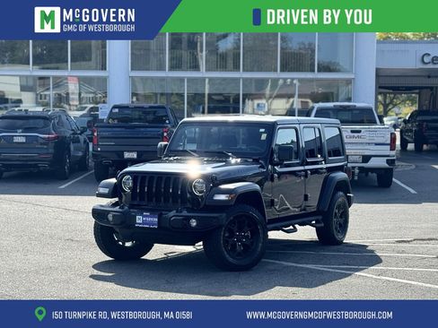 Used 2022 Jeep Wrangler Unlimited Sport image 1