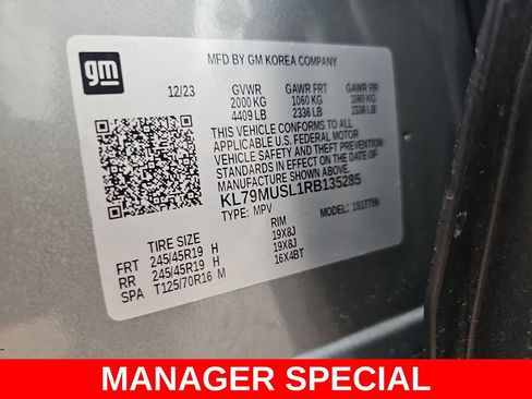 Used 2024 Chevrolet TrailBlazer RS w/ Convenience Package AWD/4WD image 42