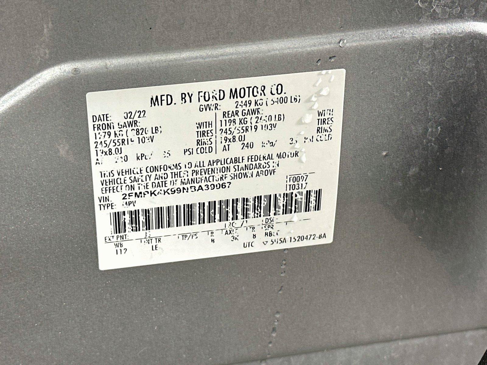Used 2022 Ford Edge Titanium AWD/4WD image 22