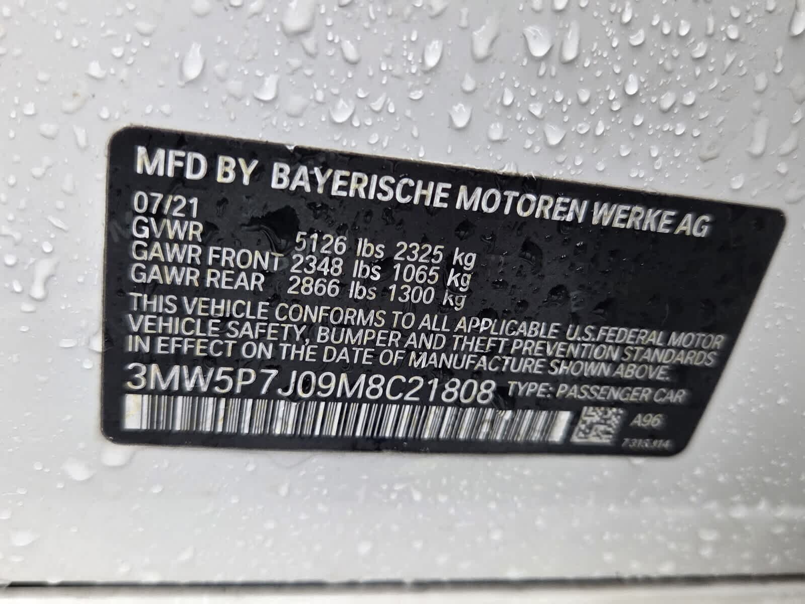Used 2021 BMW 330e w/ Premium Package RWD image 19