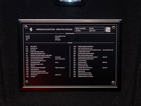 Certified 2024 Ferrari 296 GTS image 21