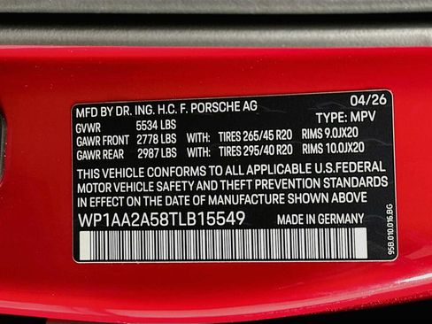New 2026 Porsche Macan AWD/4WD image 33