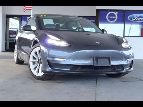 Used 2021 Tesla Model 3 Long Range AWD/4WD image 1