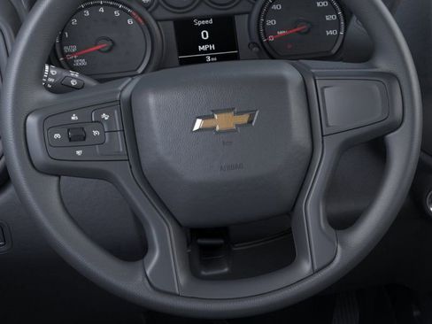 New 2026 Chevrolet Silverado 1500 Custom w/ Turbomax Blackout Package RWD image 13