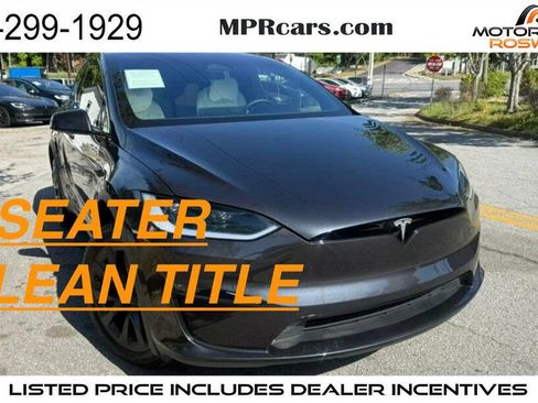 Used 2024 Tesla Model X AWD/4WD image 1