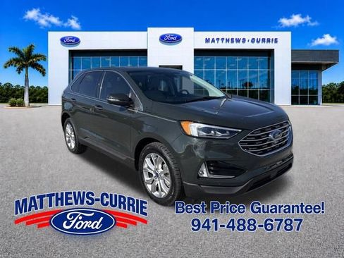 Certified 2022 Ford Edge Titanium w/ Equipment Group 301A AWD/4WD image 1