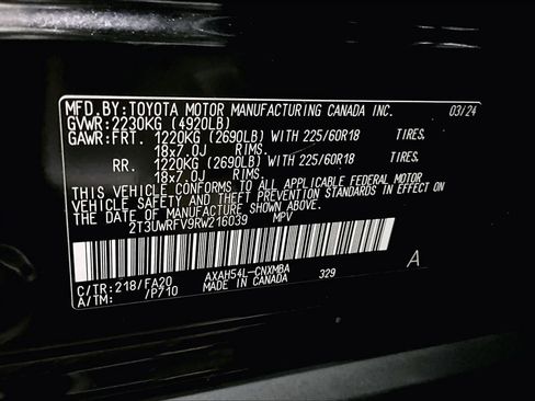 Used 2024 Toyota RAV4 AWD Hybrid w/ Weather Package image 33