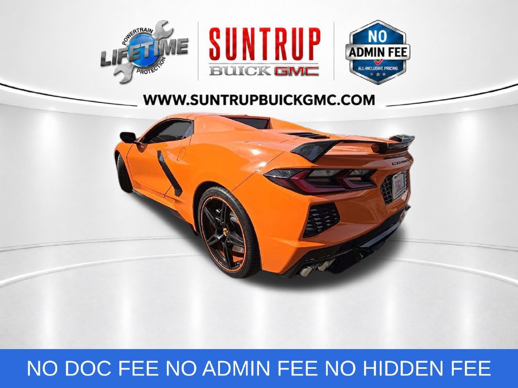 Used 2024 Chevrolet Corvette Stingray Convertible w/ Z51 Performance Package RWD image 3
