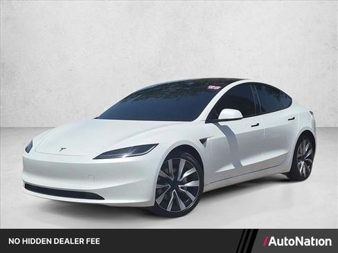 Used 2025 Tesla Model 3 Long Range AWD/4WD image 1