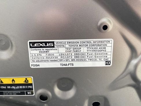 Used 2026 Lexus NX 350 AWD w/ Accessory Package (2T) image 47