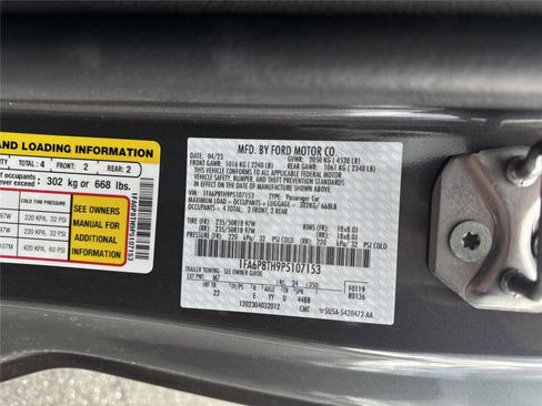 Used 2023 Ford Mustang Coupe w/ Equipment Group 101A image 10