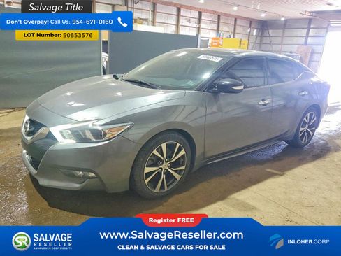 Used 2016 Nissan Maxima 3.5 SL w/ Interior Lighting Package image 1
