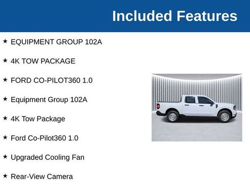 New 2025 Ford Maverick XL w/ 4K Tow Package AWD/4WD image 4