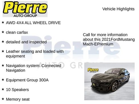 Used 2021 Ford Mustang Mach-E Premium AWD/4WD image 7