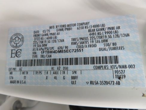 Used 2025 Ford F450 Platinum w/ Platinum Plus Package image 59