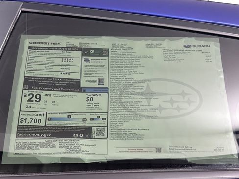 New 2026 Subaru Crosstrek 2.0i Premium image 7