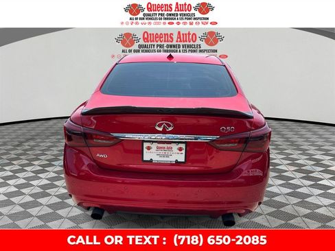 Used 2022 INFINITI Q50 Luxe w/ Cargo Package AWD/4WD image 5