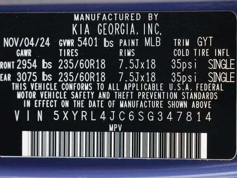 Used 2025 Kia Sorento S w/ Panoramic Sunroof Package FWD image 16