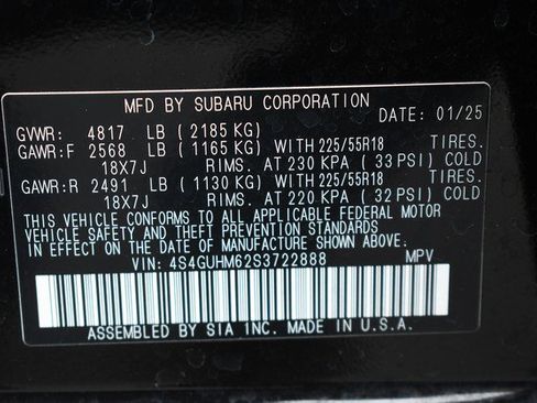 Used 2025 Subaru Crosstrek 2.5i Limited w/ Popular Package #3A AWD/4WD image 34