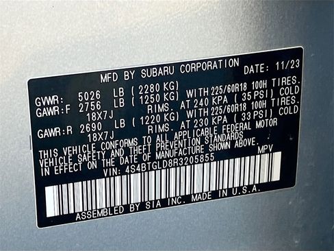 Used 2024 Subaru Outback Onyx Edition XT image 33