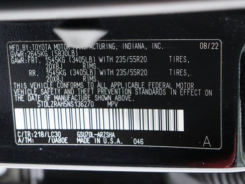 Used 2022 Toyota Highlander XSE image 45